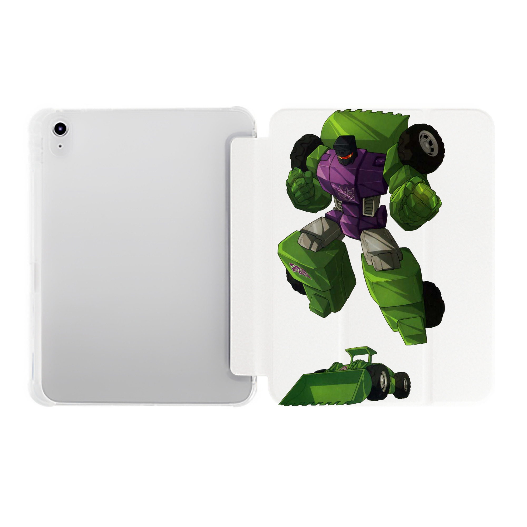 （画像用）  IPad ケース ペン収納付き 三つ折りスタンド PUレザー×シリコン 対応機種9.5/10.5/10.9インチ